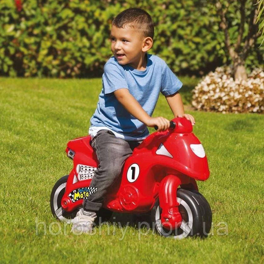 Мотоцикл беговел червоний для дітей від 2 років Дитячий двоколісний велобег