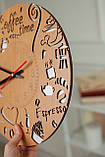 Дерев'яна яний настінний годинник "Ексклюзив" ., фото 7