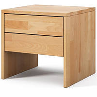 Приліжкова тумба в спальню Tb040 дерев'яна з бука ТМ Mobler