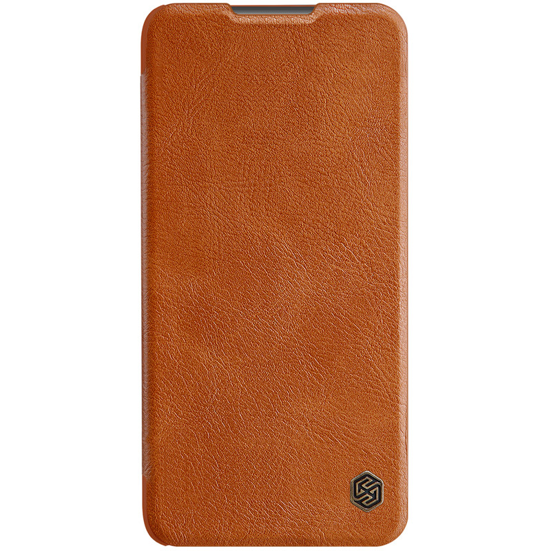 Захисний чохол-книжка Nillkin для Xiaomi Redmi 9T / Redmi Note 9 4G (Qin leather case) Brown Коричневий