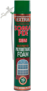 Піна монтажна SOMA FIX побутова зима 750 мл