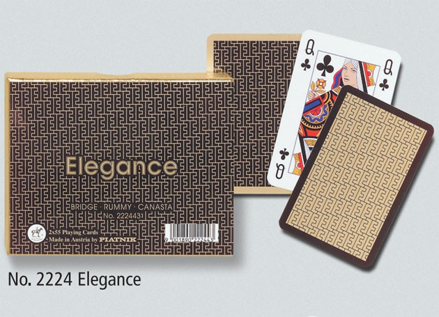 Комплект гральних карт Piatnik "Elegance", 2х55 (шт.) 2225