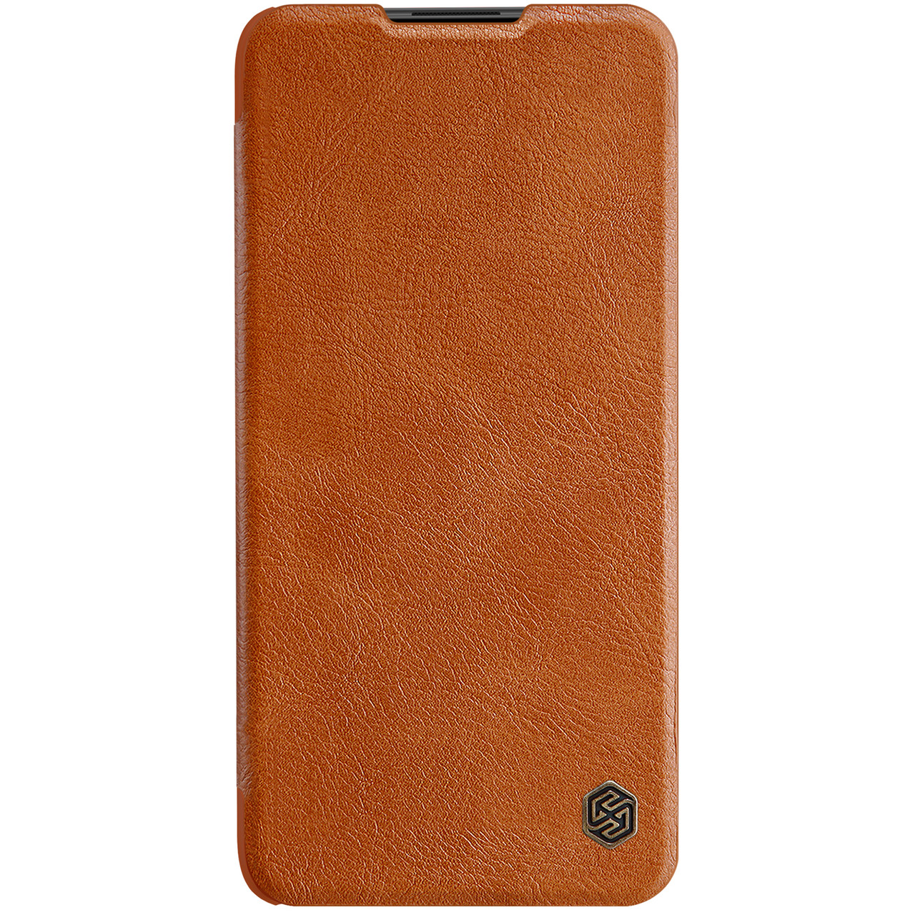 Захисний чохол-книжка Nillkin для Xiaomi Redmi Note 9 5G / Redmi Note 9T (Qin leather case) Brown Коричневий