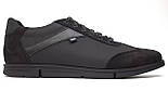 Кроссовки матовые кеды повседневные туфли черные сникерсы демисезонн Rosso Avangard DolGa Black Mate TEP BS, фото 3