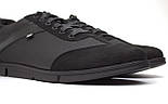 Кроссовки матовые кеды повседневные туфли черные сникерсы демисезонн Rosso Avangard DolGa Black Mate TEP BS, фото 8