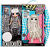 Лялька ЛОЛ ОМГ Прекрасна Леді Заводна крихітка LOL OMG Groovy Babe L.O.L. Surprise! серія Lights 565154 Оригінал, фото 7