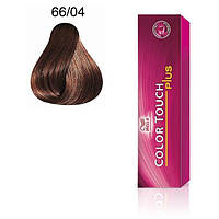 Фарба для волосся Wella Color Touch Plus  66/04 коньяк