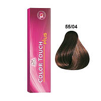 Фарба для волосся Wella Color Touch Plus 55/04 бренди