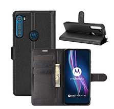 Шкіряний чохол книжка Lichee для Motorola One Fusion Plus (9 кольорів), фото 3