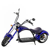 Электроскутер Chopper 2000W, 60V12Ah, Blue (r804-m1/2000Bl)