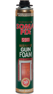 Піна монтажна SOMA FIX проф 750 мл зима