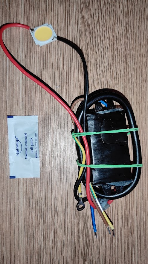 Cob LEd 30 W + драйвер 220 V 6000 K Круглий Світлодіод 30 Вт COB для трекового світильника (ремкомплект), фото 1