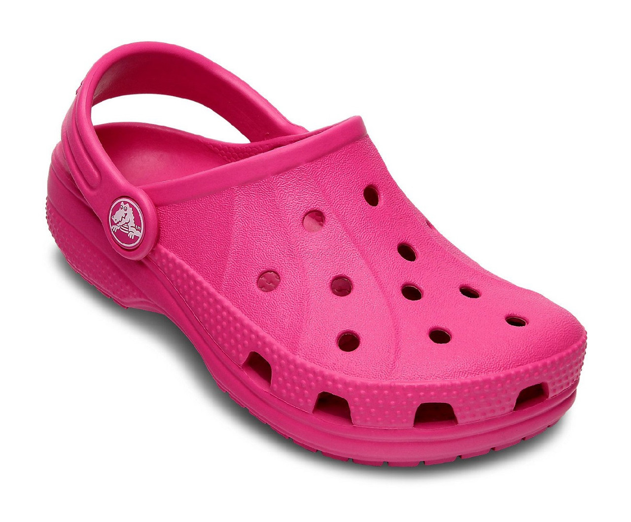Кроксы детские сабо Рален оригинал / Crocs Kids' Ralen Clog (15908), Малиновые