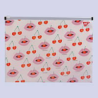 Папка-конверт YES на блискавці А4 "Fancy"