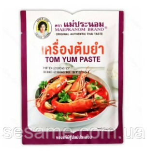 Паста Том ям Maepranom brand Tom Yum 50г (Таїланд)
