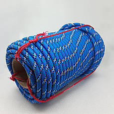 Шнур поліпропіленовий фал плетений D 10 мм 50 м з сердечником
