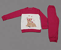 Пижама (футболка с длинным рукавом + штаны) Iev-Style B45.1 Косуля p.98 (2706238)
