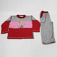 Пижама (футболка с длинным рукавом + штаны) Iev-Style В50.1 начес p. 86 (2706259)