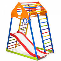 Дитячий спортивний комплекс для дому KindWood Color Plus 1