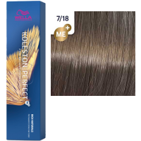 Краска для волос Wella Koleston Perfect ME+ 7/18 Перламутровый вереск