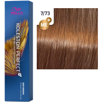 Краска для волос Wella Koleston Perfect ME+ 7/73 Лесной орех