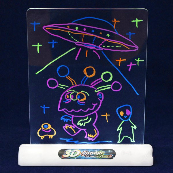 Доска-планшет 3Д доска для рисования 3D Magic QT-757 Drawing Board (WS) - фото 2 - id-p1375794052