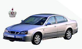 Лобове скло на Chevrolet Evanda/Magnus (2002-2006) (Седан)