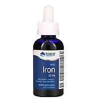 Trace Minerals ®, ионизированное железо, 22 мг, 56 мл (1,9 жидк. унции) в Украине