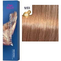 Краска для волос Wella Koleston Perfect ME+ 9/03 Лен