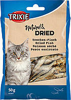 2805 Trixie Dried Fish лакомство сушеная рыба для кошки, 50 гр