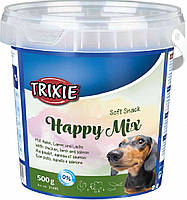 31495 Trixie Soft Snack Happy Mix с курицей, ягненком и лососем, 500 гр