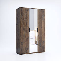 Шкаф 3Д (зеркало) Квадро MiroMark (Миромарк)