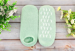 Зволожувальні гелеві шкарпетки SPA Gel Socks | Спа гелеві шкарпетки для педикюру