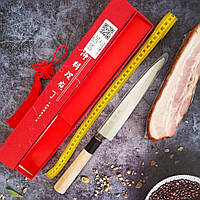 Японський ніж кухонний Янагиба для суші і сашимі KAI Yanagiba з одностороннім заточуванням для ролів 210 мм