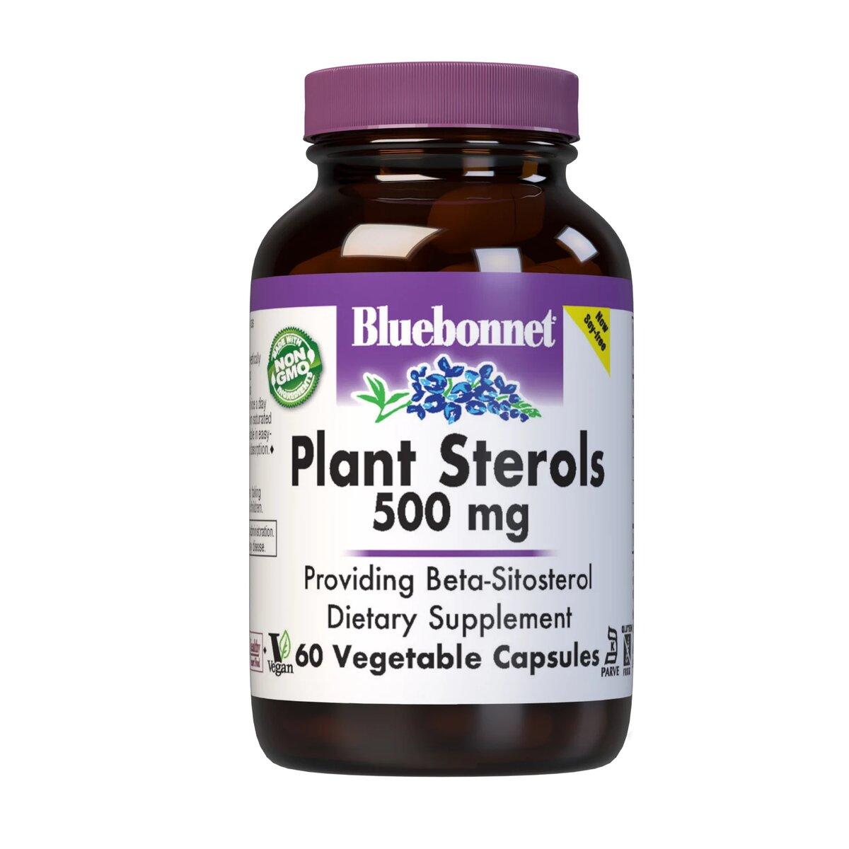 Рослинні Стерини 500мг, Bluebonnet Nutrition, 60 гельових капсул