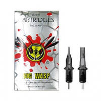 Картриджи модули для тату и татуажа стерилизованные BIG WASP Gray Prestige 1201RL (20 штук)