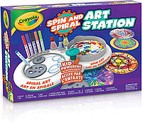 Спирограф для фломастеров и красок Crayola DIY spin & spiral art station