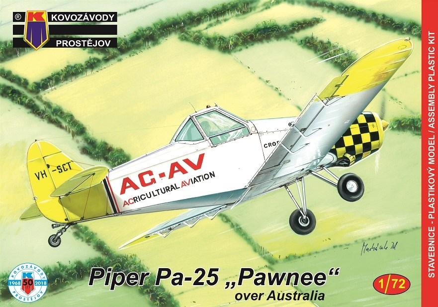 Пластикова модель 1/72 Kovozavody Prostejov 0125 американський літак Piper Pa-25 „Pawnee“ over Australia