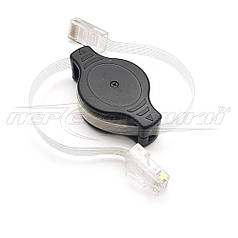 Патч-корд CAT5e UTP, RJ45, біметал, 1.5 м (рулетка)