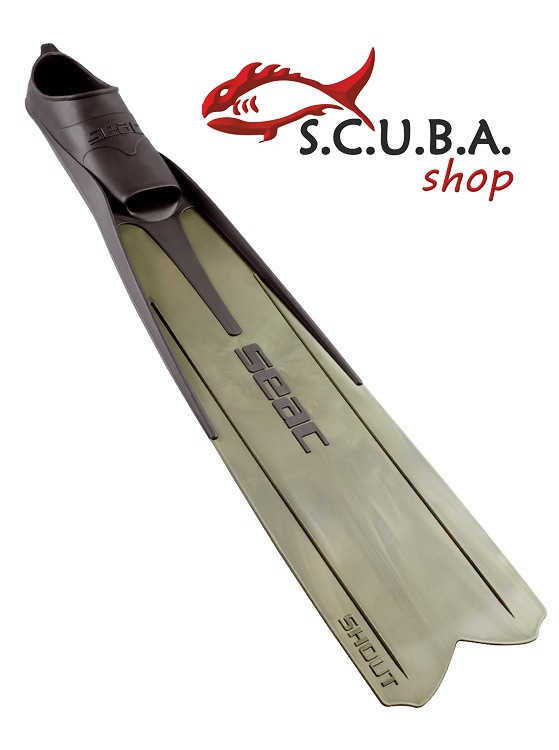 Ласти Seac Shout S900 (камуфляж) для підводного полювання та фрідайвінгу