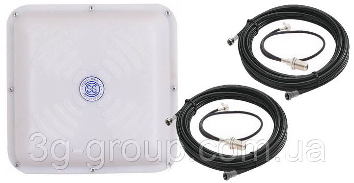 Антенний комплект 4G LTE MIMO Energy 1700-2700 MHz 2*15 dB CRC9