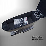 Підлокітник Armcik S1 зі зсувною кришкою для Smart Fortwo II 451 2007-2010, фото 5