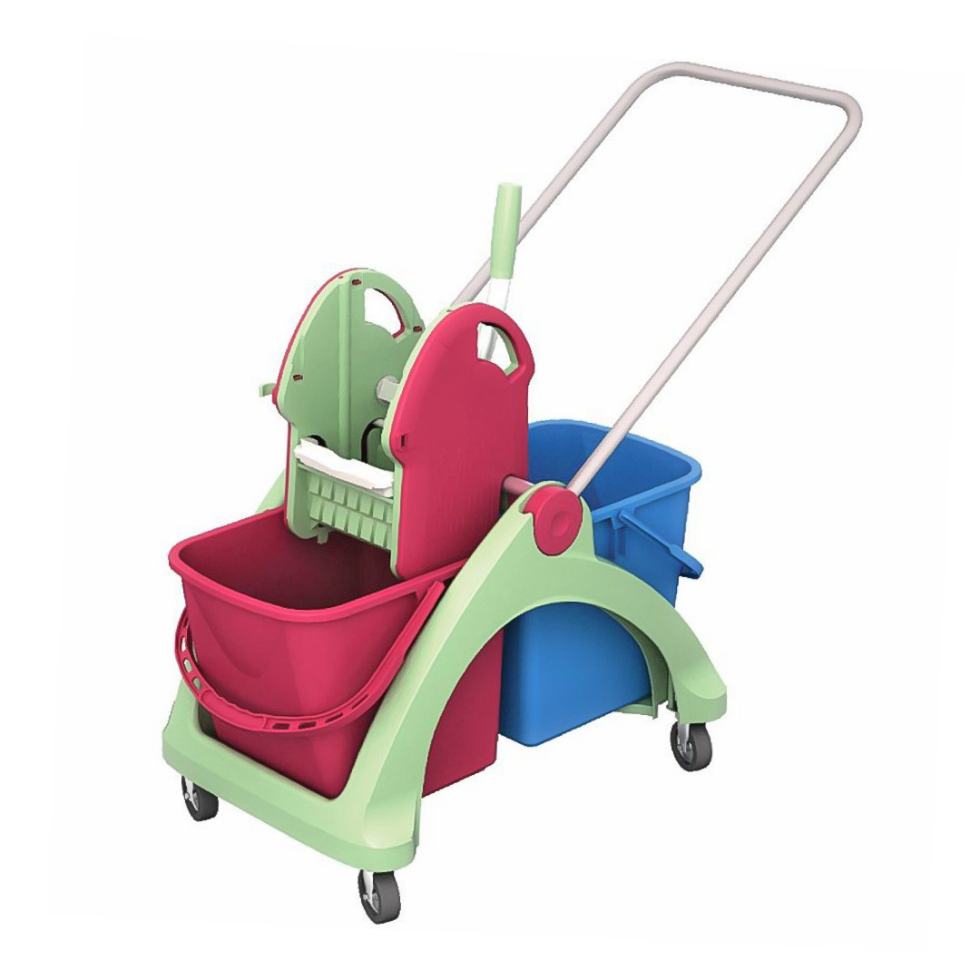Багатофункціональні візки для прибирання Сервісна візок для прибирання Візок для миття підлоги Візки для horeca