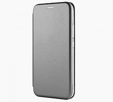 Чохол Fiji G. C. для Xiaomi Mi Note 10 Lite книжка магнітна Grey