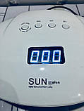 Професійна UV/LED лампа SUN plus X для сушіння гелю і гель-лаку на дві руки, 72 Вт., фото 7