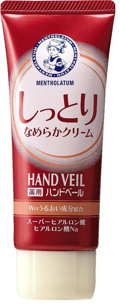 Rohto Pharmaceutical Mentholatum Hand Veil Крем для рук для пом'якшення шкіри, 70 г