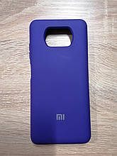 Чехол для Xiaomi Mi 10T Lite / Poco X3 / Poco X3 Pro Silicone Case Purple