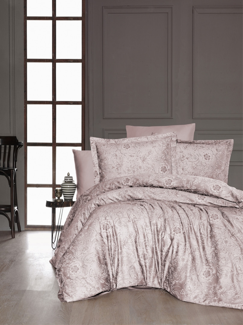 Білизна постільна білизна First Choice SATIN "Advina Pudra" S 121