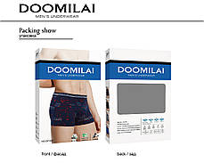 Чоловічі боксери стрейчеві з бамбука «DOOMILAI» Арт.D-01406, фото 3