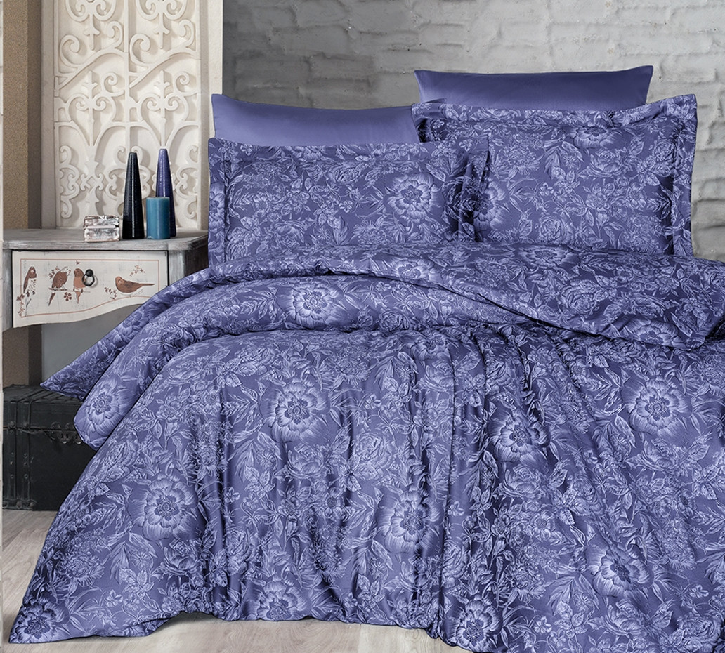 Білизна постільна білизна First Choice SATIN "Advina Indigo" S 141